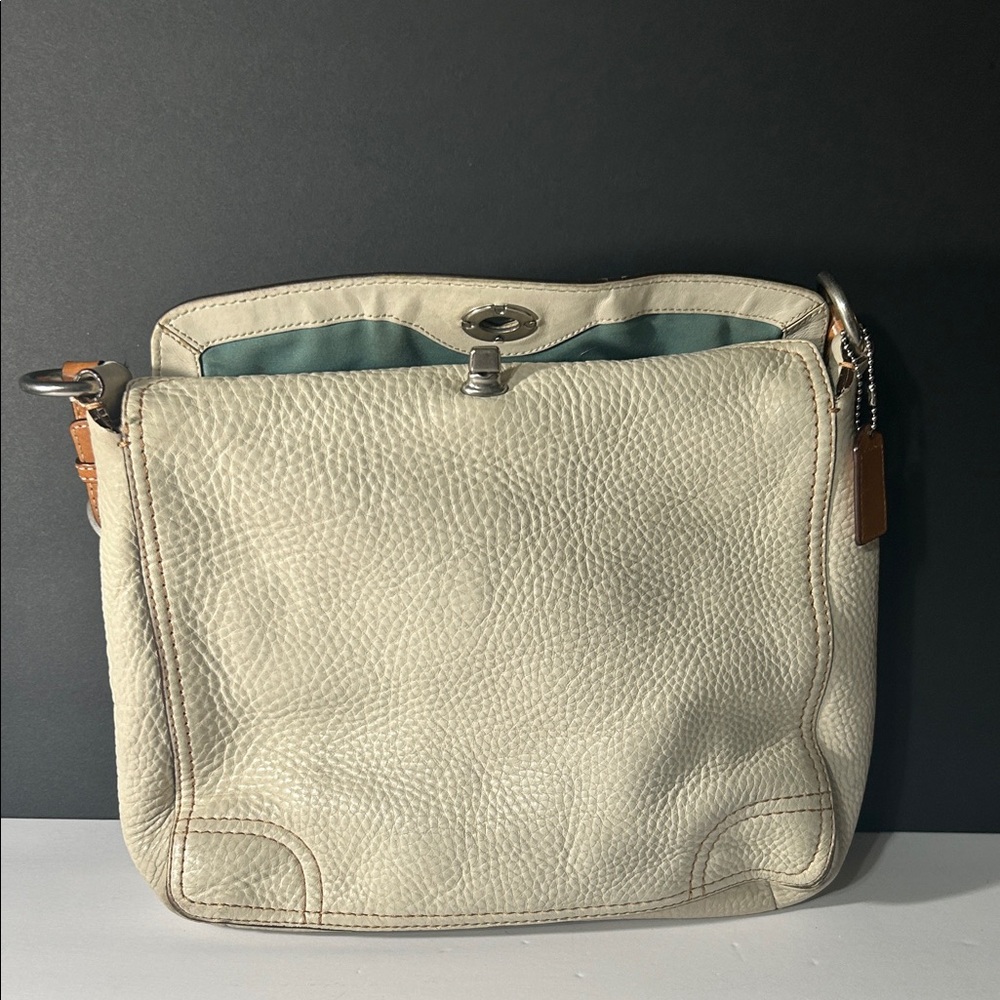Coach Cream Colored Handbag